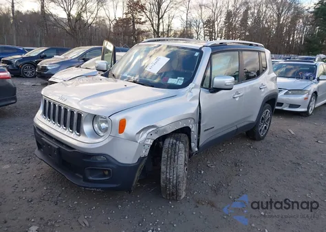 2016 Jeep Renegade Limited from USA, damaged, VIN ZACCJBDT5GPD41571